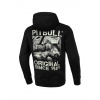 Pitbull West Coast pánska mikina na zips s kapucňou DRIVE black Veľkosť: XXL, Farba: šedá