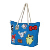 Karactermania Sanrio Soleil Bag Hello Kitty Nálepky Modrá