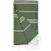 The One Towelling® Hamam Osuška 100x180 T1-RHAM Olive Green 100 x 180 cm