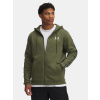 Under Armour Pánska mikina UA Icon Fleece FZ Taping Zelená SM