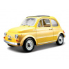Bburago Fiat 500 F 1965 žlutá 1:24