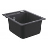 Grohe Drezy Kompozitní drez K700 s automatickým odtokom, 40x50 cm, granitová čierna 31650AP0-GR