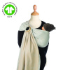 Babylonia BB-Sling – nosítko s krúžkami bez ramennej výstelky, max 15 kg Farba: Colibri (hex code #bab6ab)