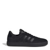 adidas VL Court 3.0 Leather Lace Up Trainers Core Black 11 (46)