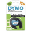 DYMO 91221 páska do štítkovače plast Barva pásky: perlově bílá Barva písma: černá 12 mm 4 m S0721660