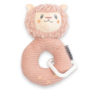 Detská plyšová hrkálka New Baby Lama multicolor