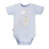 Eevi Body s krátkym rukávom MELLOW modré - 86