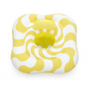 BESTWAY 32298 Square Swim Safer Comfort Plyšové sedadlo Yellow Waves 76x76