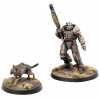 Fallout: Wasteland Warfare - X-01 Survivor & Dogmeat - EN (Modiphius)