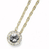 Prívesok s krištáľmi Swarovski Oliver Weber More Basic Gold