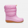 Crocs Classic Neo Puff Boot K Pink Tweed/Gum