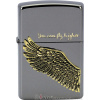 Benzínový zapalovač Zippo HIGHER EMB 28140 (Benzín Zdarma)
