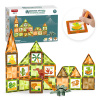 Magnetická stavebnica Window Art Dinosaurus 42ks – Magnetic Tiles