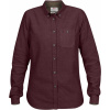 Fjällräven Övik Foxford Shirt LS W F89902 dámska košeľa Granátová červená S