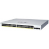 Prepínač Cisco CBS220-48FP-4X, 48xGbE RJ45, 4x10GbE SFP+, PoE+, 740W CBS220-48FP-4X-EU-RF