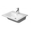 Duravit ME by Starck - Nábytkové umývadlo, 63x49 cm, s WonderGliss, matná biela 23366332601