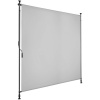 tectake 406156 markíza taija s ručnou kľukou - 150 x 310 cm, svetlo šedá