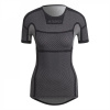 adidas Drynamo Short Sleeve dámske tričko Black/ White 10 (S)