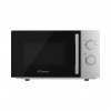 Mikrovlnná rúra Candy CMW20SMSLI 20L 700W strieborná voľne stojaca solo