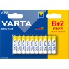 Varta Energy AAA batérie, 8+2 ks