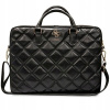 Guess PU Quilted 4G Metal Logo Computer Bag 15/16
