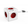 Zásuvka PowerCube EXTENDED s káblom 1,5m červená