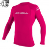 Lycra O'Neill Youth Basic Skins L/S Rash watermelon 14 24/25 - Odosielame do 24 hodín