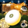 Multifunkčné LED solárne kempingové lampy prenosné s USB typu C 10 m