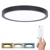 Solight LED stropní světlo černá WO8018