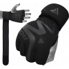 Rdx noir l boxerské rukavice (Boxerské obväzy rdx t15 noir l gélové zábaly)