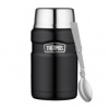 Thermos Termoska na jedlo s lyžicou Style 710 ml čierna
