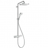 Hansgrohe Croma Sprchový set Showerpipe s termostatom, 1jet, chróm 27630000-HG
