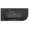 Polysan VIVA L asymetrická vana 175x80x47cm, šedá