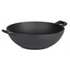 Liatinový WOK na grilovanie - 24 cm