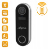 Bezdrôtový videozvonček MBD WiFi s detekciou pohybu kamerou, ochrana IP65+SD