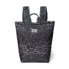 STUDIO NOOS Batoh pre dospelých Puffy BACKPACK Black Leopard