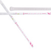 Florbalová hokejka SALMING Q-Series Tipcurve Pro F27 White/Pink 100 cm Shaft Left