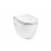 Roca MERIDIAN WC-kombi stojace,nádržka zabudovaná,DualFlush + sedátko SlowClose,biela A893303000