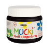 KREUL MUCKI prstová farba na textil - čierna - 150 ml