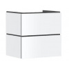 Hansgrohe Xilesa E - Umývadlová skrinka, 62x63x47 cm, 2 zásuvky, matná biela 54294700
