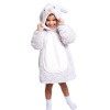 Cozy Noxxiez mikinová deka pre deti 3-6 rokov - Králik