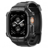 Spigen Rugged Armor Pre remienok pre Apple Watch Ultra 49mm čierna ACS05460