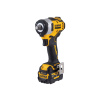 DEWALT Akumulátorový rázový uťahovák 12 V bez uhlíkovej kefky (1 x 5,0 Ah batéria + nabíjačka) DCF901P1G