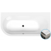 POLYSAN ASTRA R SLIM 165 x 80cm vaňa pravá obdĺžniková asymetrická, akrylátová, 34611S