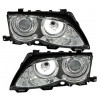BMW E46 predné číre svetlá rv. 01-4/05 Angel Eyes