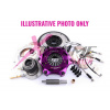 KFD18639-2E Xtreme Performance 184mm Rigid Ceramic Twin Plate Clutch Kit Incl Flywheel & CSC 1220Nm