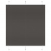 Plisovaná roleta černá 120x100 cm Šířka látky 119,4cm Polyester Černý 4015130