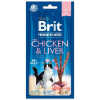 Brit Premium by Nature Cat Sticks Chicken & Liver 3 ks