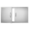 Vevor Dvojité nerezové prístupové dvierka do vonkajšej kuchyne 915×533 mm SMMBSCJMYS36GACHDV0