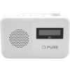 Pure Elan One2 Cotton White EU/UK/AU 252518 vreckové rádio, DAB+, FM, Bluetooth, DAB+, biela; 252518